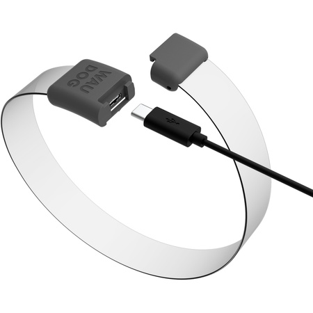 Obroża dla psa z podświetleniem WAUDOG LED, regulowana, szer. 25 mm, dl. 60 cm