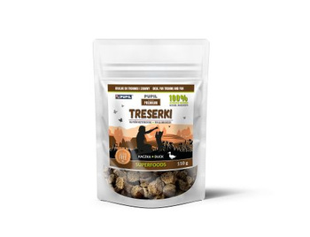 Treserki dla psa PUPIL Premium All Breeds kaczka 110g