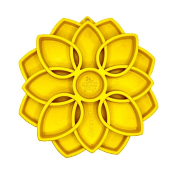 SodaPup - Mandala Feeder - żółta