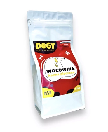 DOGY - Karma pieczona z Wołowiny 1,2kg