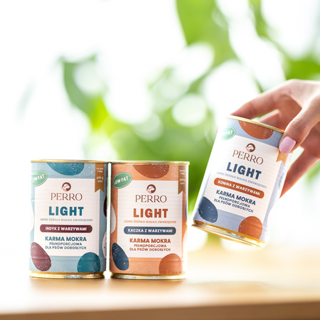 LIGHT Karma mokra Konina z warzywami – monobiałkowa formuła dla psów dorosłych - 800g