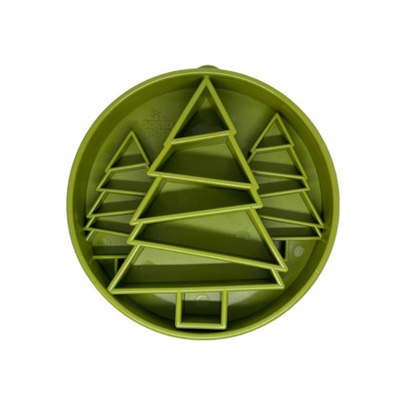 Pine Tree Design eBowl-miska spowalniająca jedzenie choinka