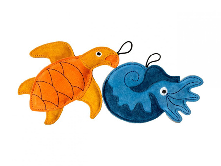 Kiwi Walker Leather Animals ŻÓŁW