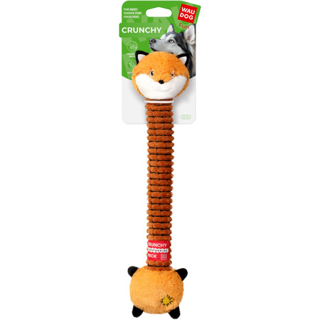 Zabawka dla psa WAUDOG Fun Crunchy Lis, 37 cm