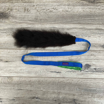 Long Classik - długi szarpak bez amortyzatora - niebieski