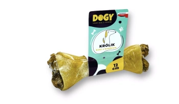 DOGY - Kość z królikiem i marchewką 12cm