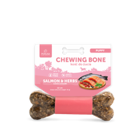 PREMIUM SELECTION chewing bone PUPPY - kość do żucia z łososiem, pomidorem, oliwkami, bazylią i tymiankiem