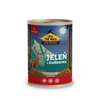 Karma mokra - Feel The Wild - jeleń z żurawiną - 400g
