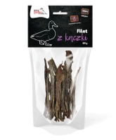 Suszone filety z kaczki dla psa 80g