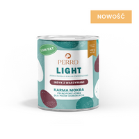 LIGHT Karma mokra Indyk z warzywami – monobiałkowa formuła dla psów dorosłych - 800g