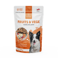Ciastka dla psa - Fruits&Vege - owoce i warzywa - naturalne smaczki