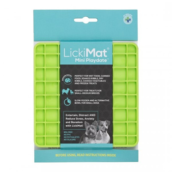 MATA LICKIMAT® MINI PLAYDATE™ ZIELONY