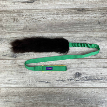 Long Classic - długi szarpak z amortyzatorem - zielony